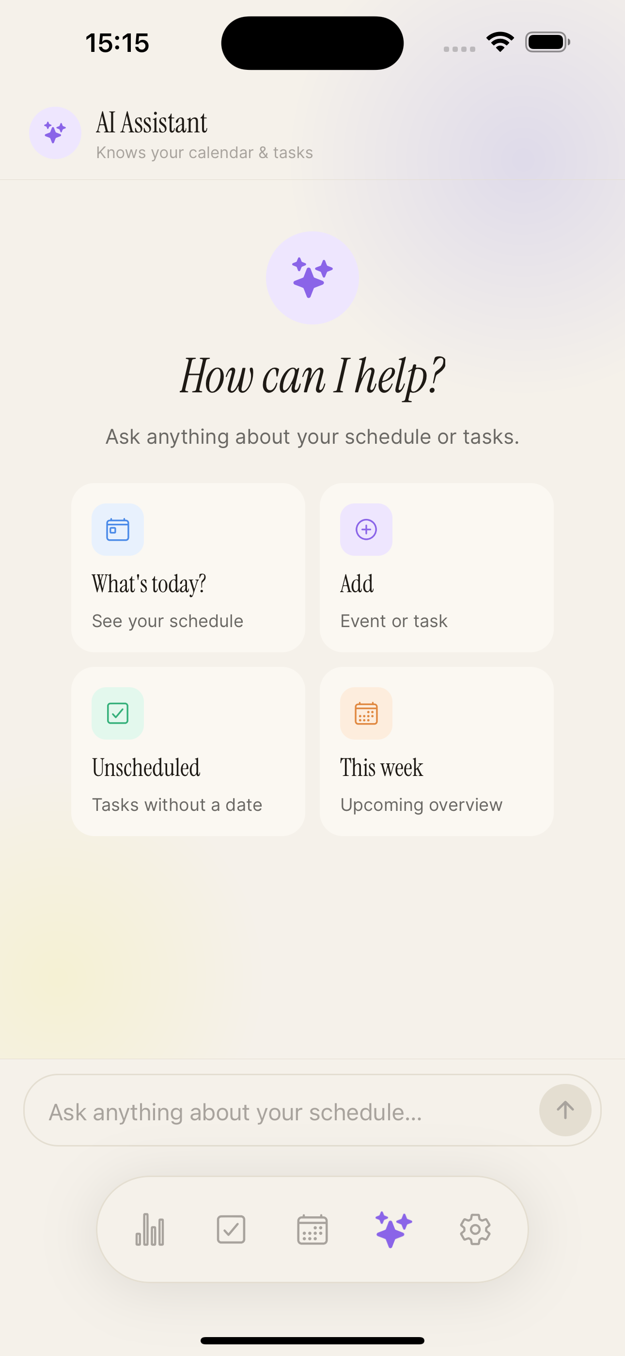 Planifai AI chat